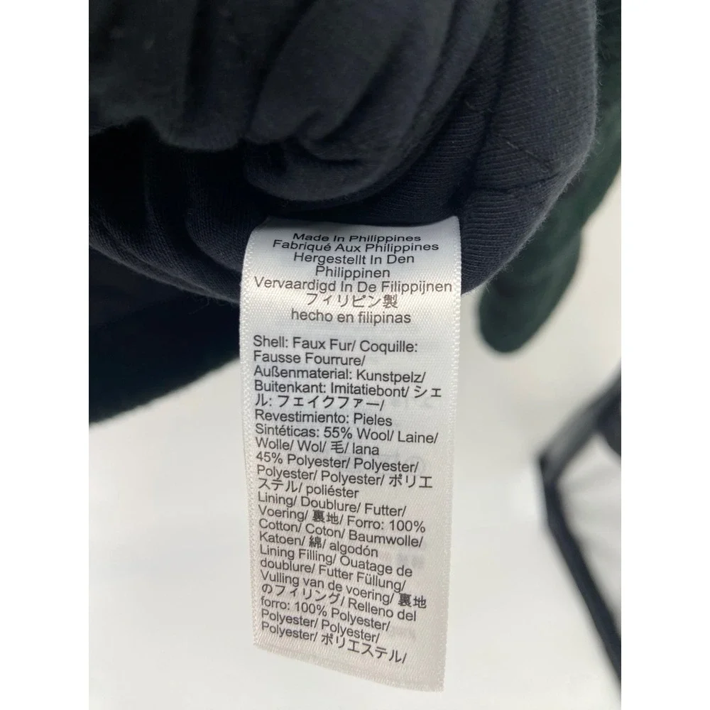 J Crew Jacket MensLarge Black Watch Plaid Chore Wool Blend Outdoor Oarsman Lined